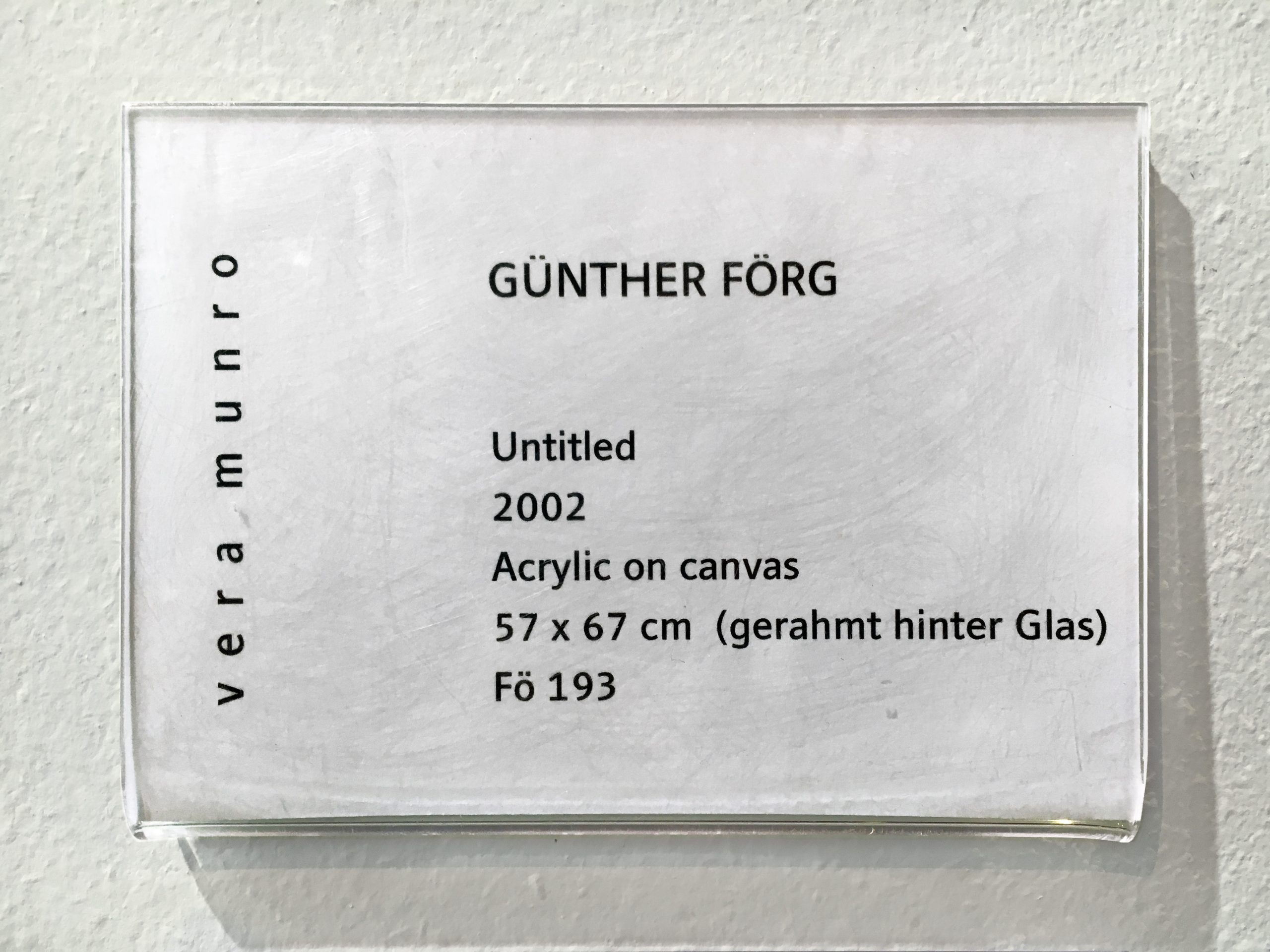 Günther Förg1