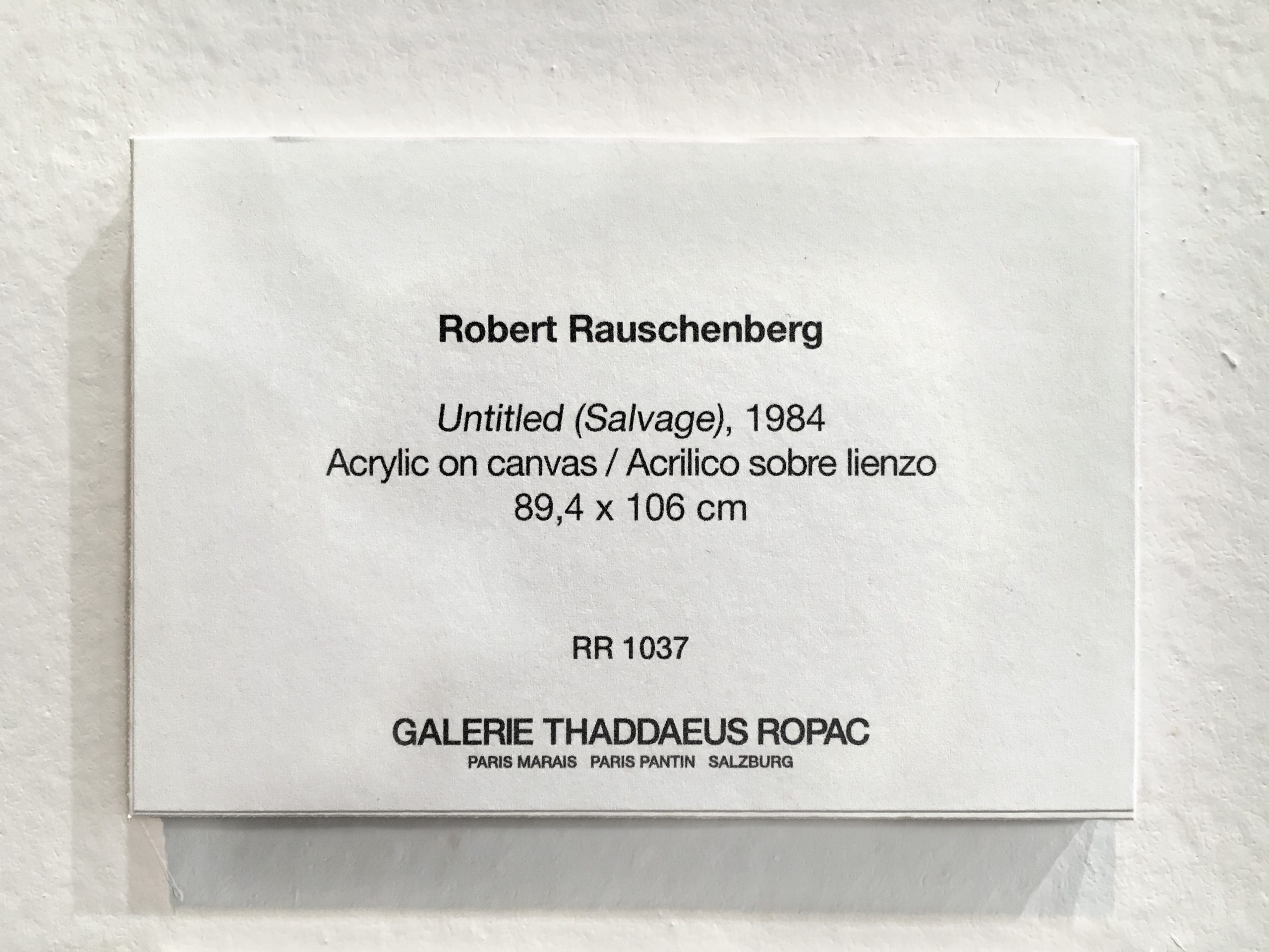 Robert Rauschenberg