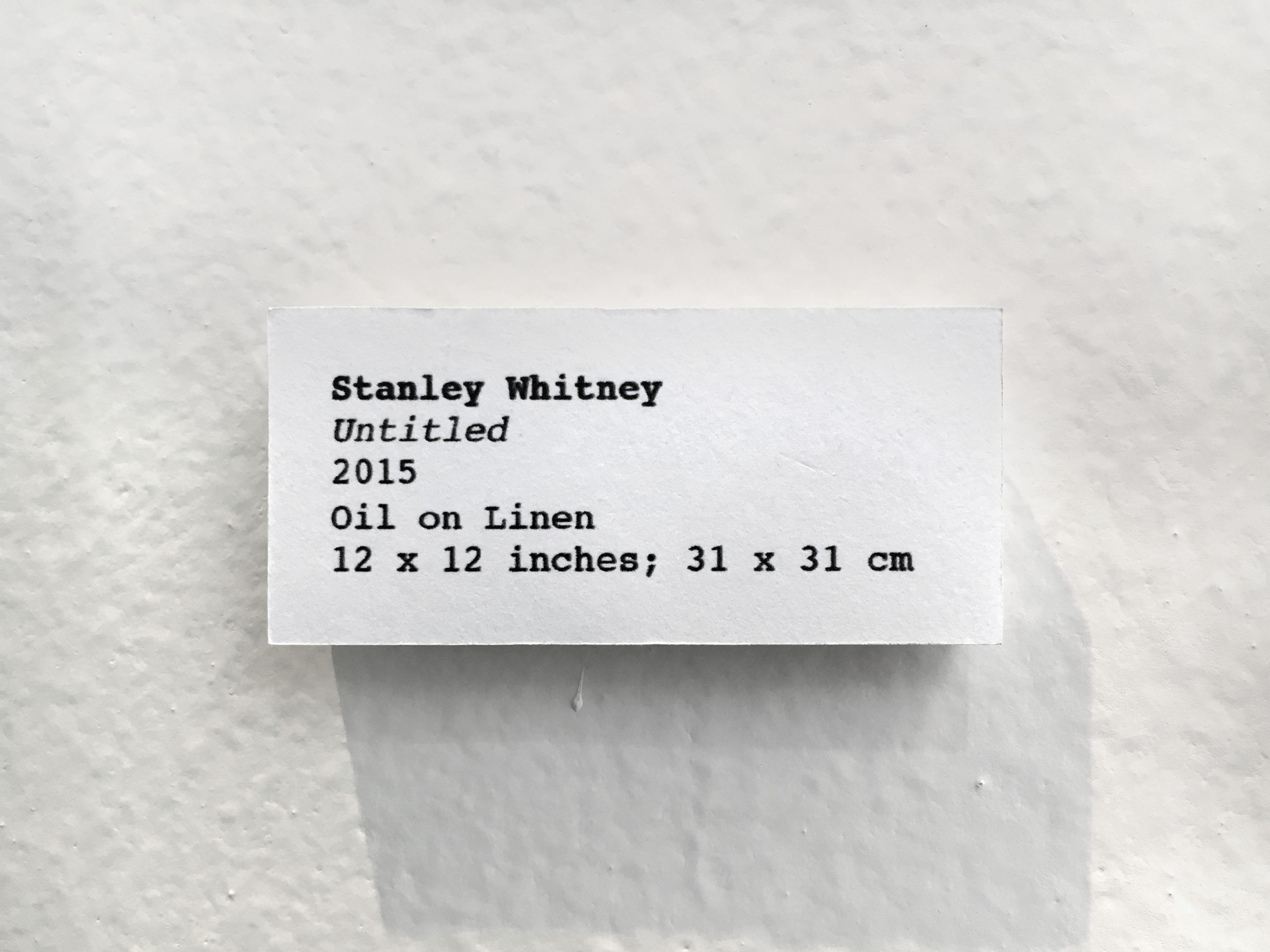Stanley Whitney